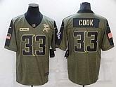 Nike Vikings 33 Dalvin Cook Olive 2021 Salute To Service Limited Jersey Dzhi,baseball caps,new era cap wholesale,wholesale hats